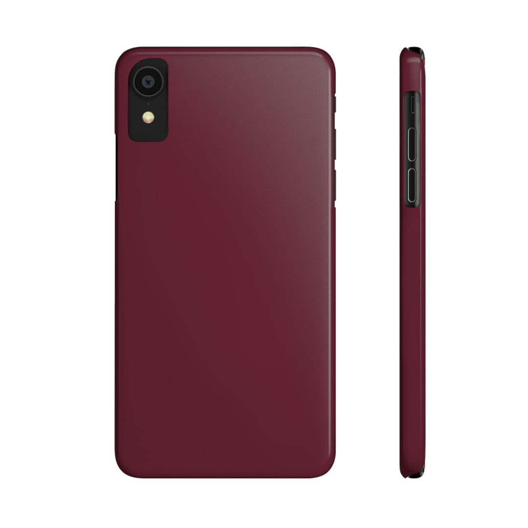 Slim Burgundy Maroon Gift for Her Aesthetic Cute Phone Case for Iphone 16 - | iPhone 15 Pro Max Case | iPhone 14 Case 13 12 11 10 9 8 7 - Studio40ParkLane