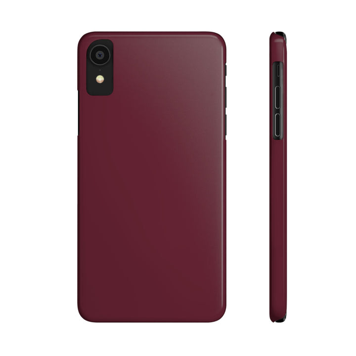 Slim Burgundy Maroon Gift for Her Aesthetic Cute Phone Case for Iphone 16 - | iPhone 15 Pro Max Case | iPhone 14 Case 13 12 11 10 9 8 7 - Studio40ParkLane