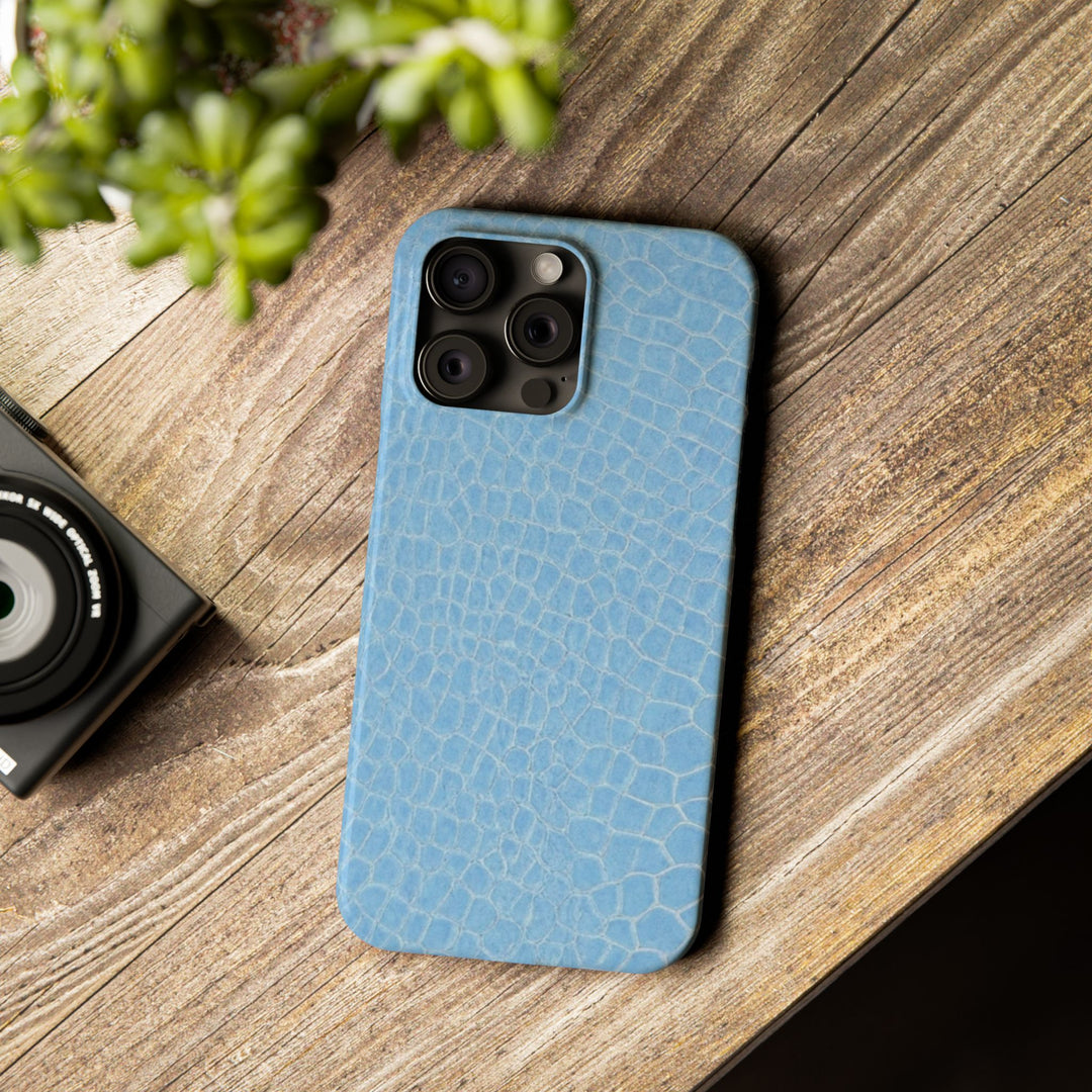 Slim Non Leather Blue Color Pattern Gift for Her Cute Phone Cases for Iphone 16 Pro Max | iPhone 15 Case | iPhone 15 Pro Max Case, Iphone 14, 13, 12, 11, 10, 8, 7 - Studio40ParkLane