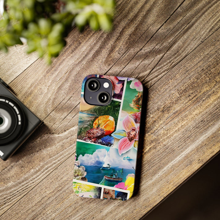 Slim Travel Coquette Collage Cute Phone Cases for Iphone | iPhone 15 Case | iPhone 15 Pro Max Case, Iphone 14, Iphone 14 Pro Max, Iphone 13 - Studio40ParkLane