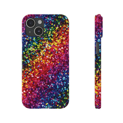 Slim Non-Glitter Muted Color Faux Play on Glitter Effect Gift for Her Cute Phone Cases for Iphone 16 Pro Max | iPhone 15 Case | iPhone 15 Pro Max Case, Iphone 14, Iphone 14 Pro Max, Iphone 13 12 11 8 7