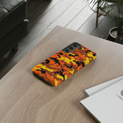 Impact Resistant, Fall camo Camouflage, Cute Phone Cases for Samsung S24, S23, S22, S21, IPhone 15 pro Iphone 14 pro Iphone 13 IPhone 12 Iphone 11