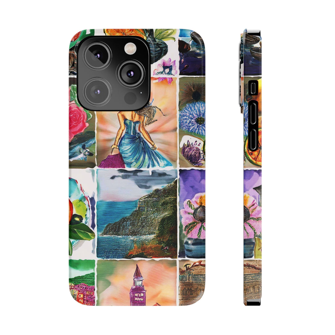 Slim Travel Coquette Collage Slim Cute Phone Cases for Iphone | iPhone 15 Case | iPhone 15 Pro Max Case, Iphone 14, Iphone 14 Pro Max, Iphone 13 - Studio40ParkLane