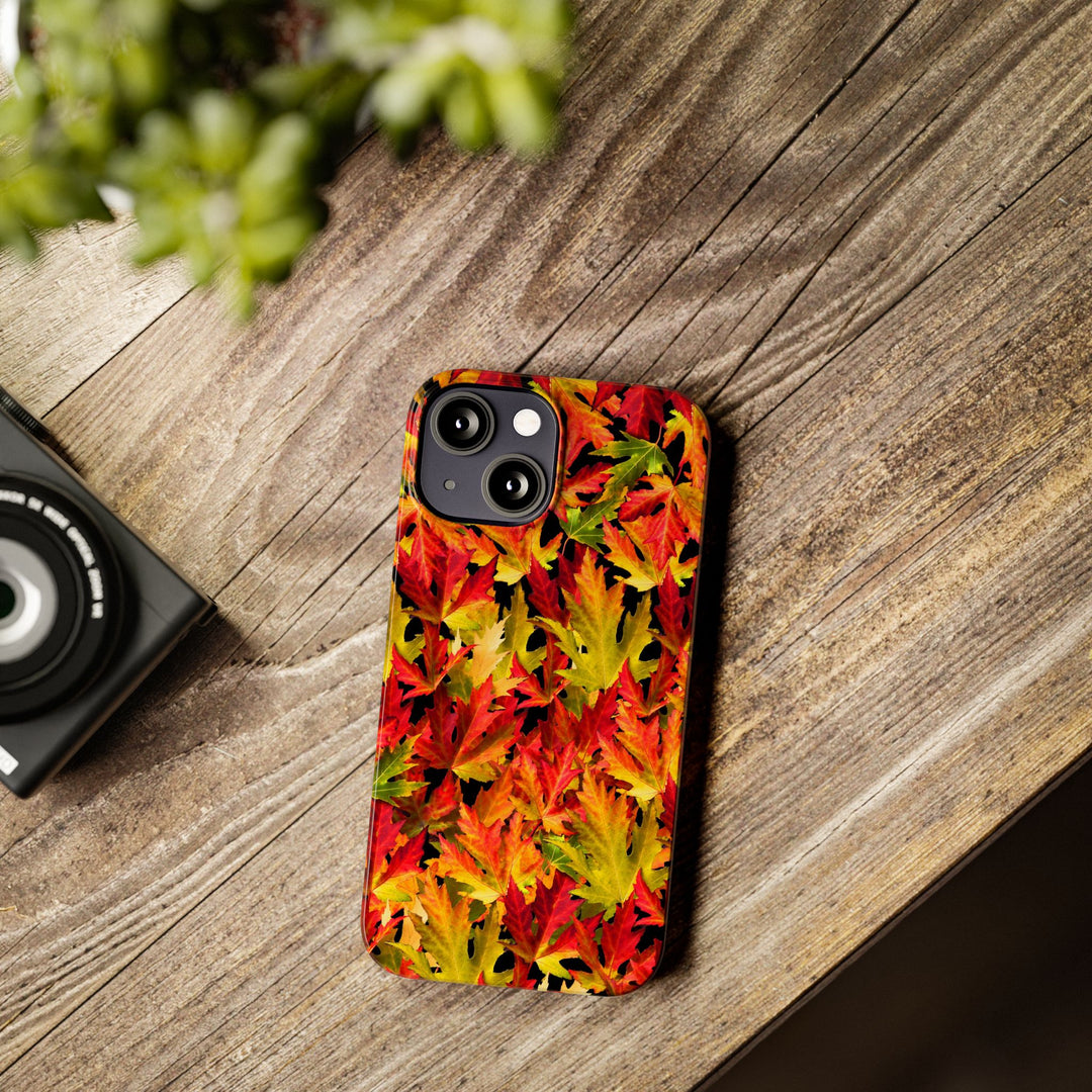 Slim Fall Leaves Slim Cute Phone Cases for Iphone | iPhone 15 Case | iPhone 15 Pro Max Case, Iphone 14, Iphone 14 Pro Max, Iphone 13 - Studio40ParkLane