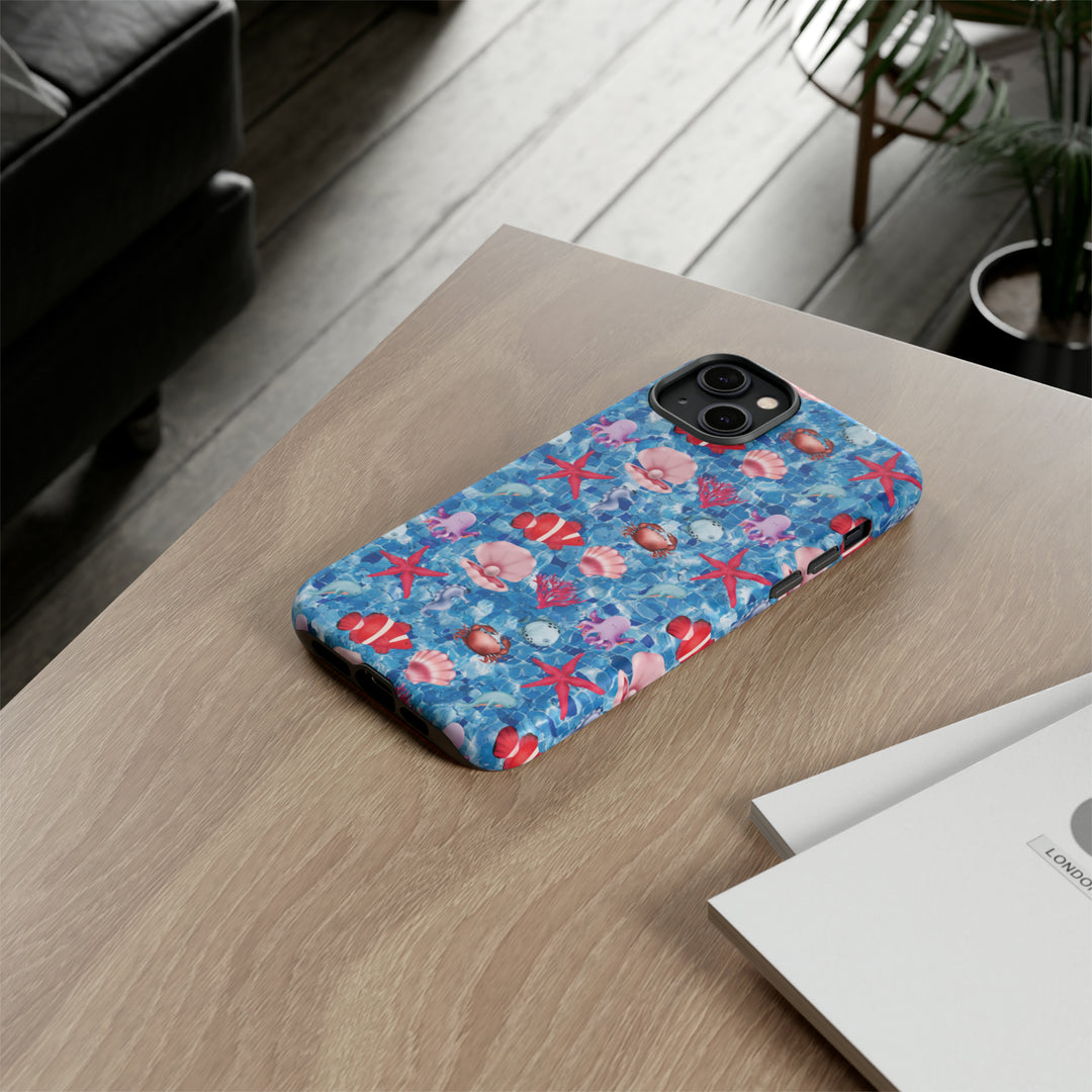 Cute IPhone Case | Under The Sea, iPhone 15 Case | iPhone 15 Pro Case, Iphone 14 Case, Iphone 14 Pro Max Case, Protective Iphone Case - Studio40ParkLane