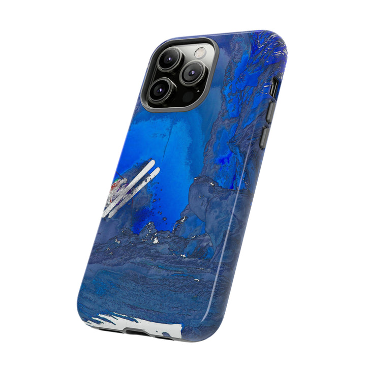Cute IPhone Case | iPhone 15 Case | iPhone 15 Pro Max Case, Iphone 14 Case, Iphone 14 Pro Max Case IPhone Case for Art Lovers, Skiing Mountain - Studio40ParkLane