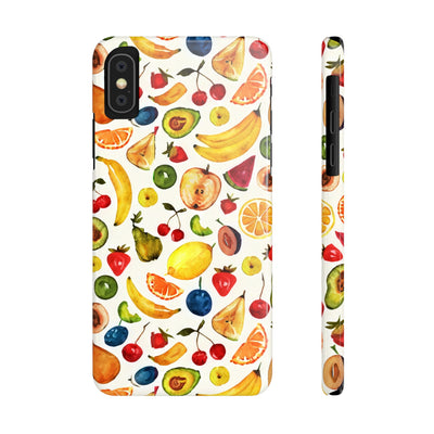 Fruit Mix Display Slim Cute Phone Cases for Iphone  | iPhone 15 Case | iPhone 15 Pro Max Case, Iphone 14, Iphone 14 Pro Max, Iphone 13