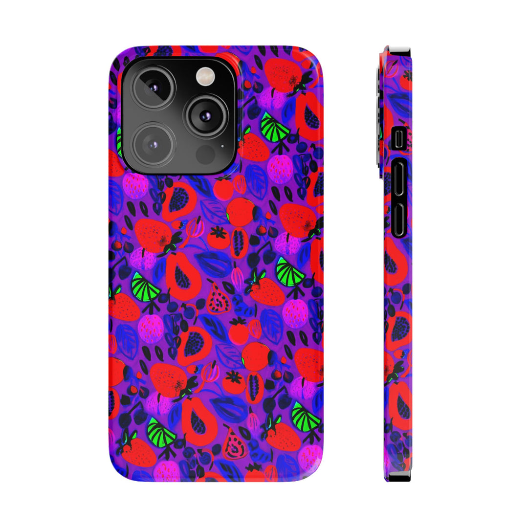 Slim Trendy Fall Fruit Gift for Her Cute Phone Cases for Iphone 16 | iPhone 15 Case | iPhone 15 Pro Max Case, Iphone 14, Iphone 14 Pro Max, Iphone 13, Slim - Studio40ParkLane