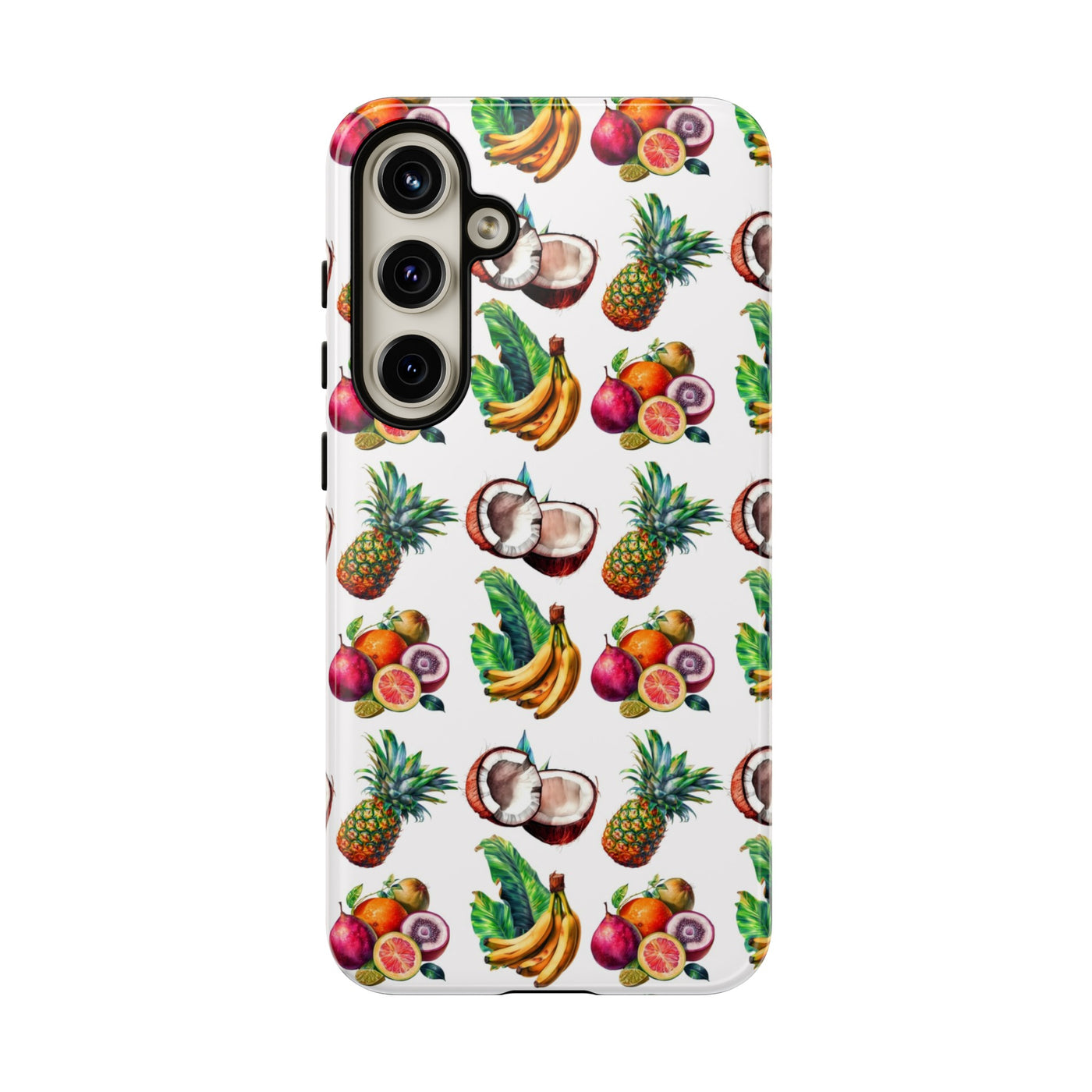 Cute Samsung Case | Cool Iphone Case | Tropical Summer Fruit, Samsung S24, S23, S22, S21, IPhone 15 Case | Iphone 14 Case, Iphone 13 Case