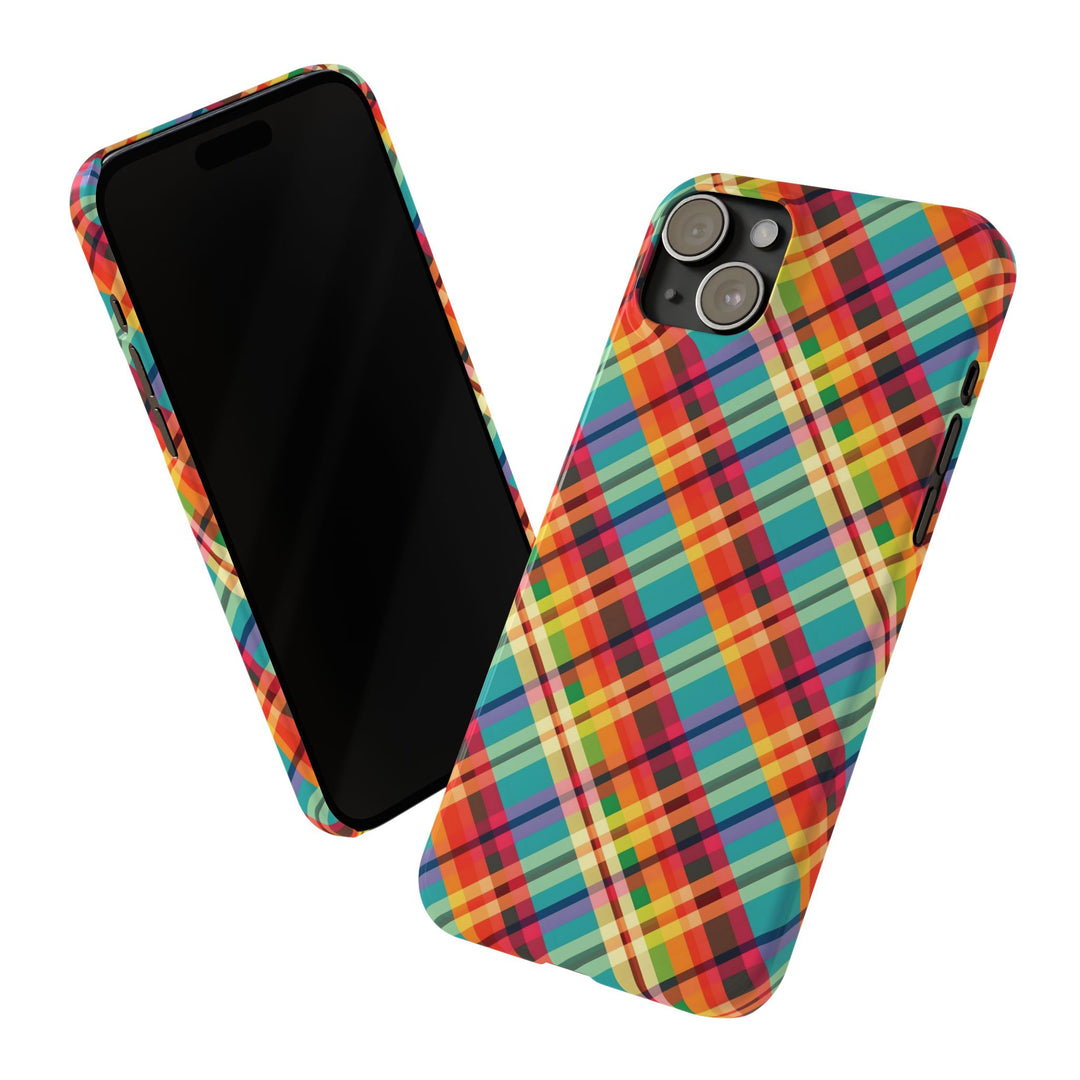 Slim Checkered Plaid Gift for Her Cute Phone Cases for Iphone 16 Pro Max | iPhone 15 Case | iPhone 15 Pro Max Case, Iphone 14, 13, 12, 11, 10, 8, 7 - Studio40ParkLane