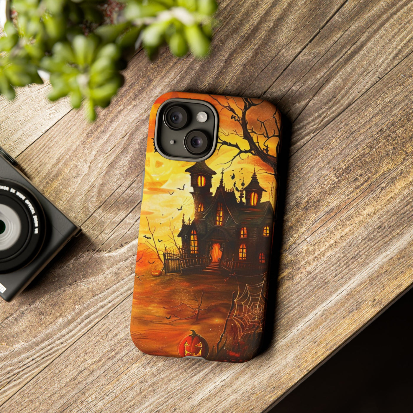 Halloween Spooky Impact Resistant, Cute Phone Cases for Samsung S24, S23, S22, S21, IPhone 15 pro Iphone 14 pro Iphone 13 IPhone 12 Iphone 11