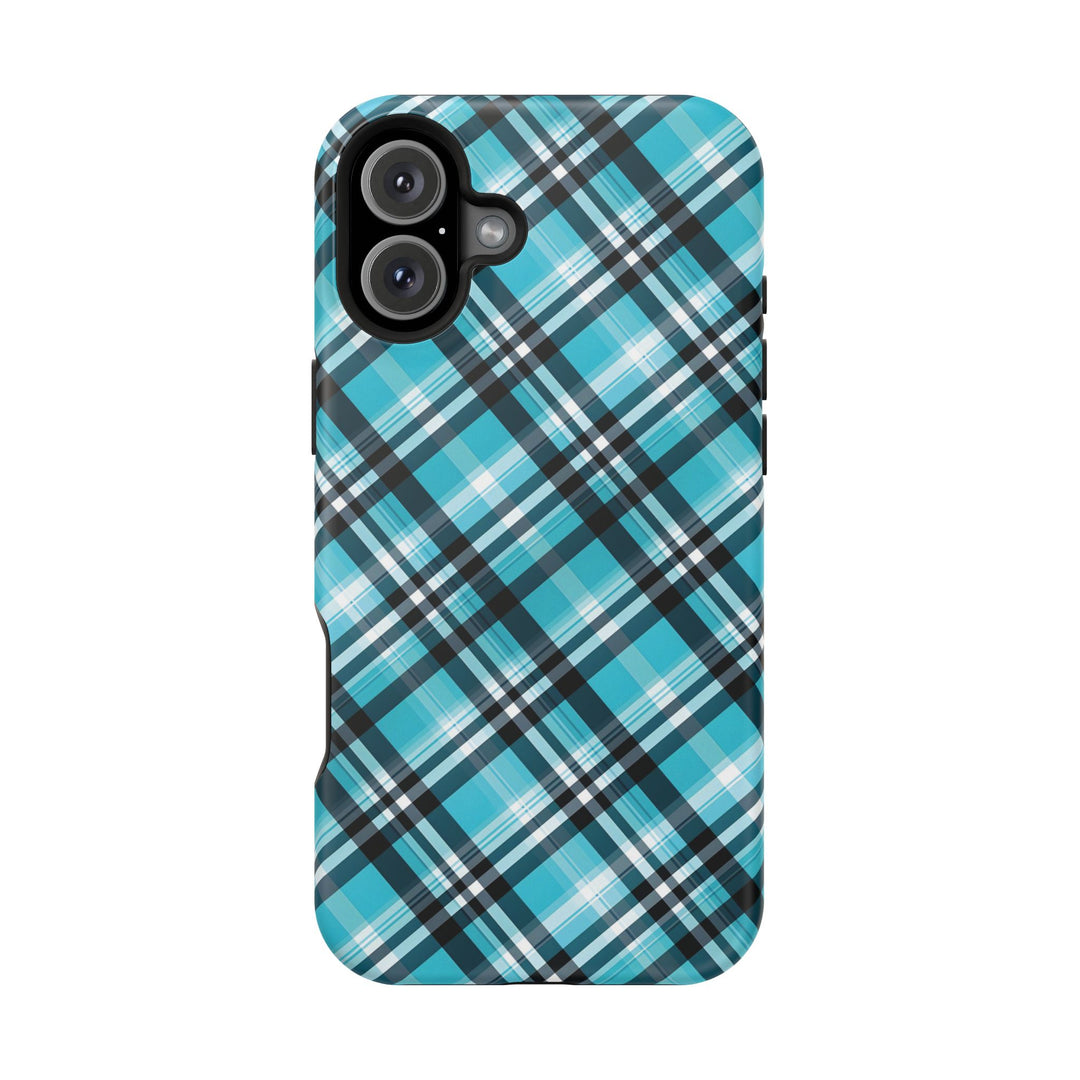 Checkered Plaid Magsafe Gift for Her Cute Phone Case for Iphone, | iPhone 16 | iPhone 15 Pro Max, Iphone 14 Pro Max, 13 12 11 10 9 8 7 - Studio40ParkLane