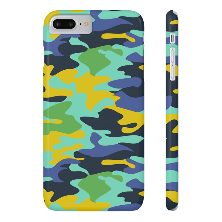 Slim Cute Phone Cases for Iphone - | iPhone 15 Case | iPhone 15 Pro Max Case, Iphone 14 Case, Iphone 14 Pro Max, Iphone 13, Late Spring Camouflage - Studio40ParkLane