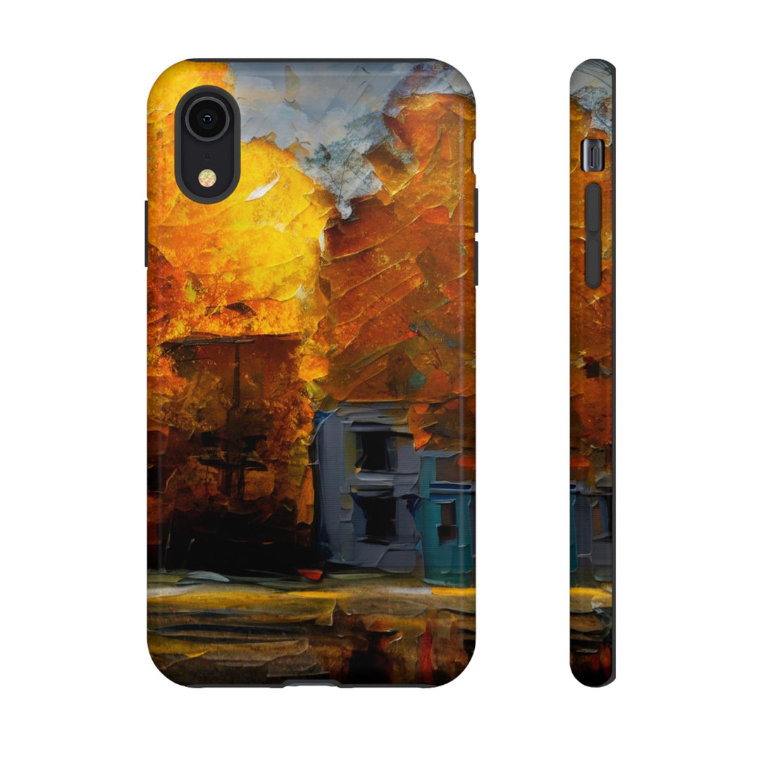 Impact Resistant, Fall Leaves Oil Painting, Cute Phone Cases for Samsung S24, S23, S22, S21, IPhone 15 pro Iphone 14 pro Iphone 13 IPhone 12 Iphone 11 - Studio40ParkLane