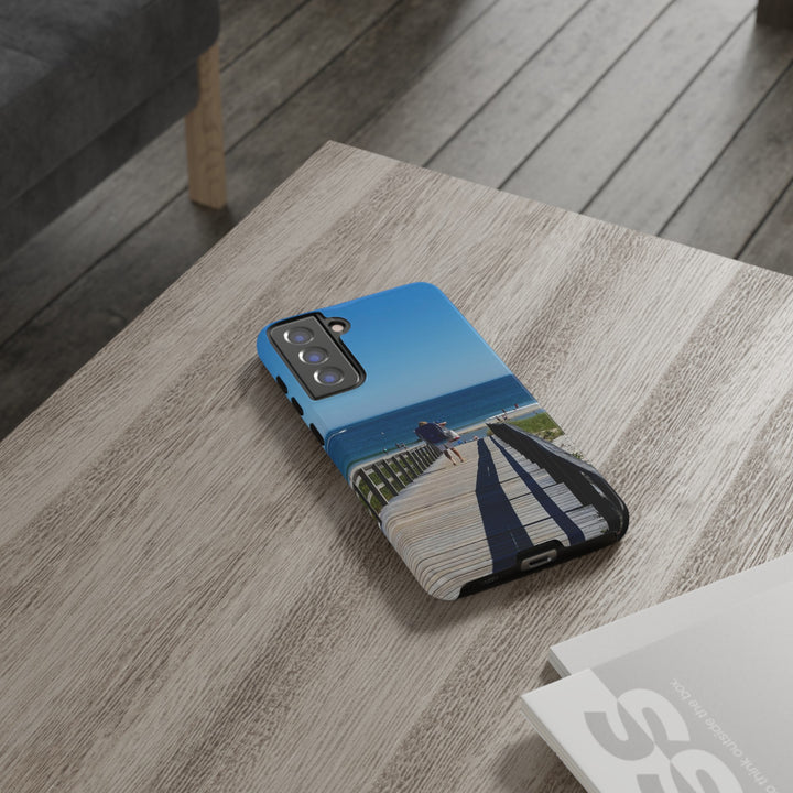 Cute Samsung Case | Cool Iphone Case | Summer Beach Walk, Samsung S24, S23, S22, S21, IPhone 15 Case | Iphone 14 Case, Iphone 13 Case - Studio40ParkLane