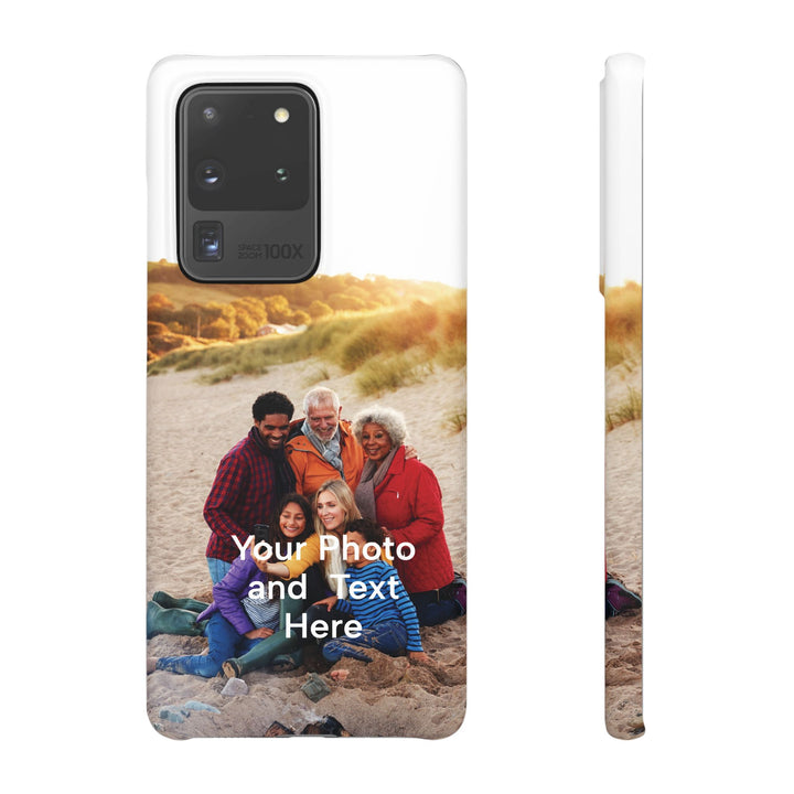 Snap Custom Personalized Family/Pet Cute Phone Cases for Samsung Galaxy S24, S23, S22, S21, S20, Plus, Ultra, Iphone 16, 15, 14, Pro and Max - Studio40ParkLane