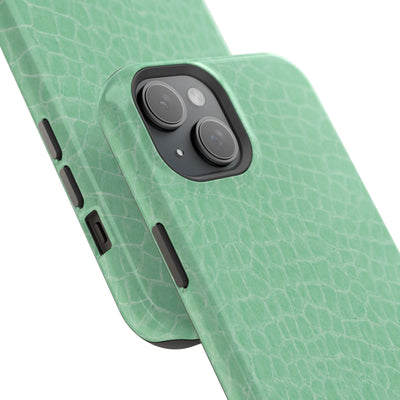 Non Leather Mint Color Pattern Magsafe Cute Phone Case for Iphone Gift for Her, | iPhone 15 Case | iPhone 15 Pro Max Case, Iphone 14, Iphone 14 Pro Max, Iphone 13, Iphone 16 - Studio40ParkLane