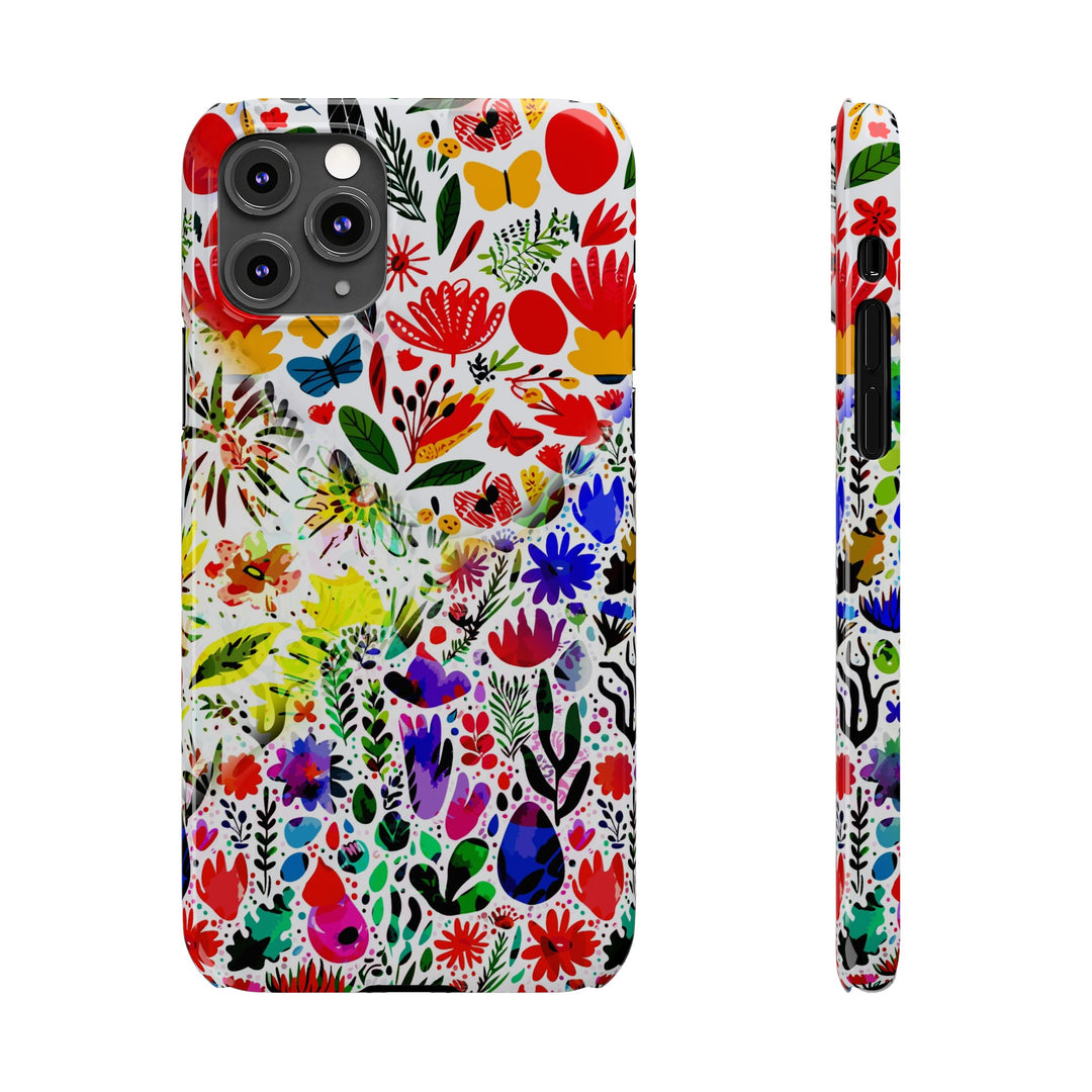 Slim Cute Phone Cases for Iphone | iPhone 15 Case | iPhone 15 Pro Max Case, Iphone 14, Iphone 14 Pro Max, Iphone 13, Flowers 4 Seasons - Studio40ParkLane