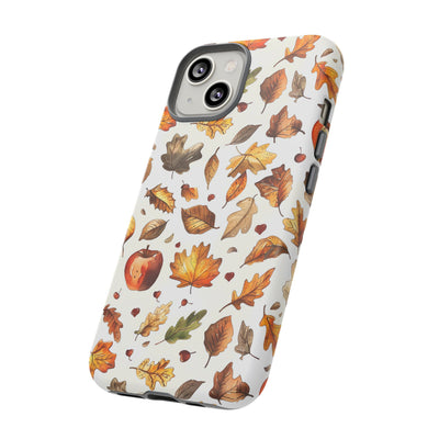 Autumn Fall Leaves Gift for Her Cute Phone Case for, Samsung Galaxy S24, S23, S22, S21, IPhone 16 Case | Iphone 15, Iphone 14, IPhone 13 Case