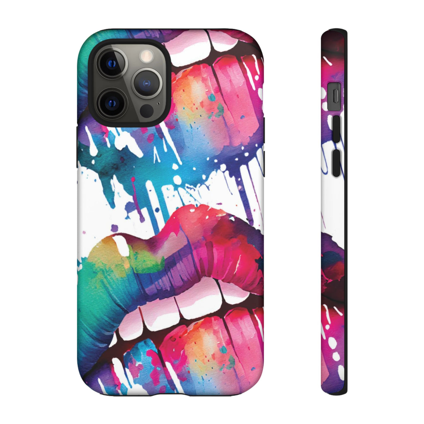 Impact Resistant, Simply Smile Lips, Cute Phone Cases for Samsung S24, S23, S22, S21, IPhone 15 pro Iphone 14 pro Iphone 13 IPhone 12 Iphone 11