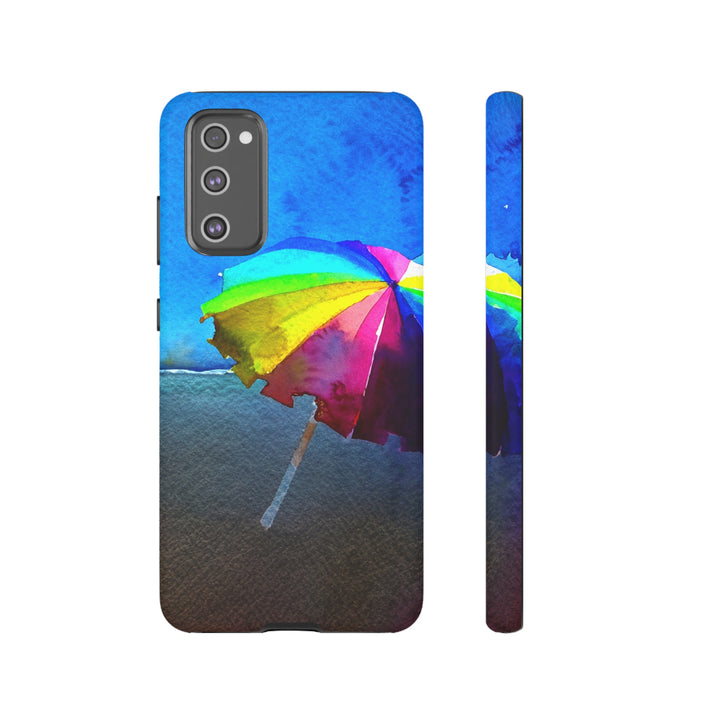 Cute Samsung Case | Cool Iphone Case | Summer Colorful Beach Parasol, Samsung S24, S23, S22, S21, IPhone 15 Case | Iphone 14 Case, Iphone 13 Case - Studio40ParkLane