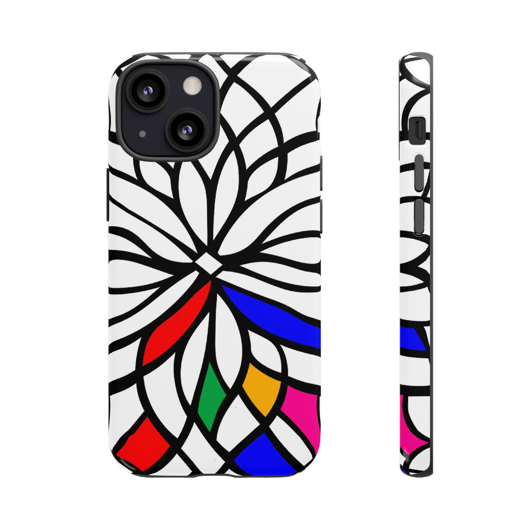 Impact Resistant, Colored Mosaic, Cute Phone Cases for Samsung S24, S23, S22, S21, IPhone 15 pro Iphone 14 pro Iphone 13 IPhone 12 Iphone 11 - Studio40ParkLane