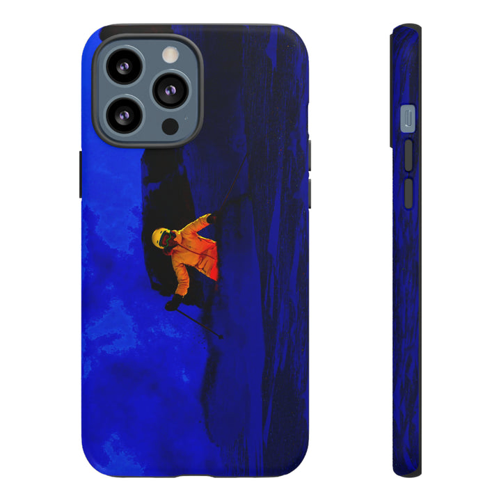 Cute IPhone Case | iPhone 15 Case | iPhone 15 Pro Max Case, Iphone 14 Case, Iphone 14 Pro Max Case IPhone Case for Art Lovers, Skier Mountain Night - Studio40ParkLane