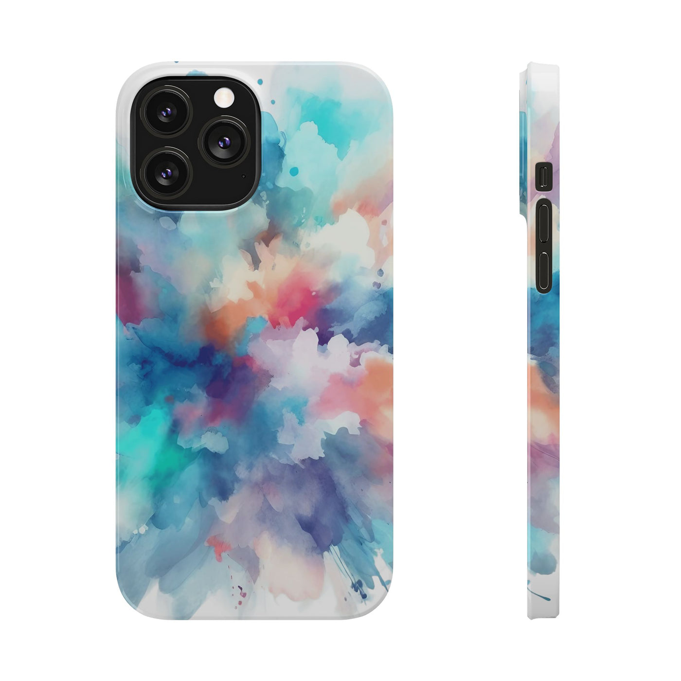 Slim Cute Phone Cases Paint Splash for Iphone 16 Pro Max | iPhone 15 Case | iPhone 15 Pro Max Case, Iphone 14, Iphone 14 Pro Max, Iphone 13 12 11 8 7