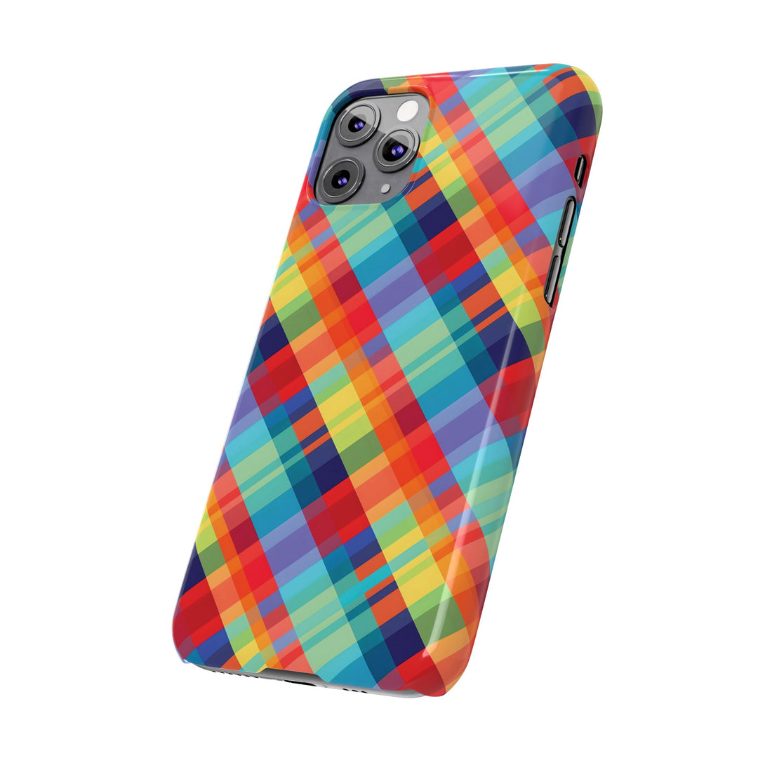Slim Checkered Plaid Gift for Her Cute Phone Cases for Iphone 16 Pro Max | iPhone 15 Case | iPhone 15 Pro Max Case, Iphone 14, 13, 12, 11, 10, 8, 7 - Studio40ParkLane