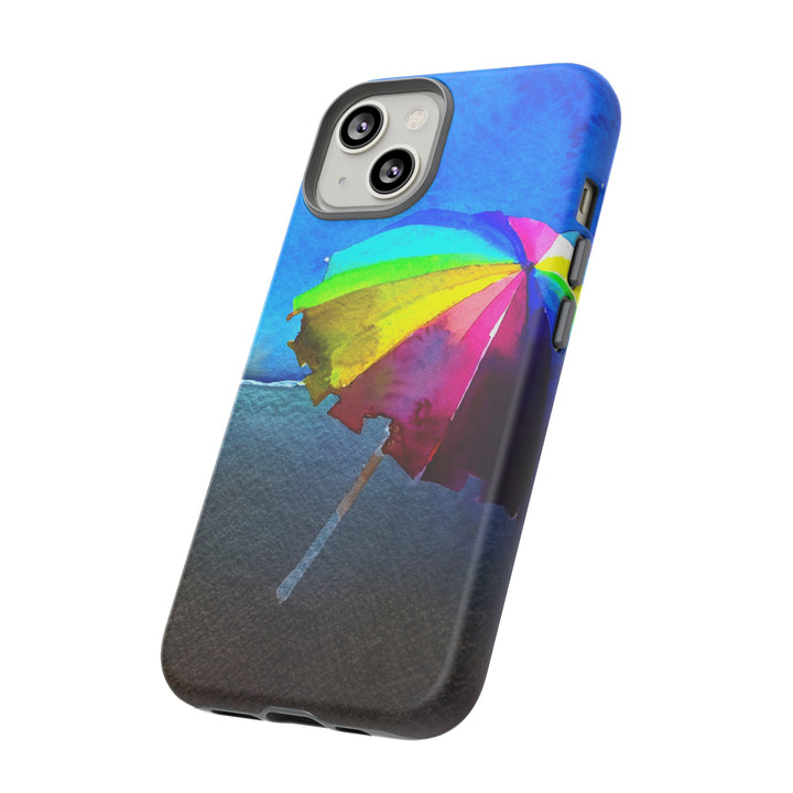 Cute Samsung Case | Cool Iphone Case | Summer Colorful Beach Parasol, Samsung S24, S23, S22, S21, IPhone 15 Case | Iphone 14 Case, Iphone 13 Case - Studio40ParkLane