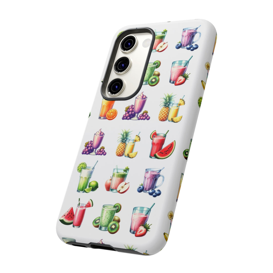 Cute Samsung Case | Cool Iphone Case | Tropical Summer Fruit Cocktail, Samsung S24, S23, S22, S21, IPhone 15 Case | Iphone 14 Case, Iphone 13 Case - Studio40ParkLane