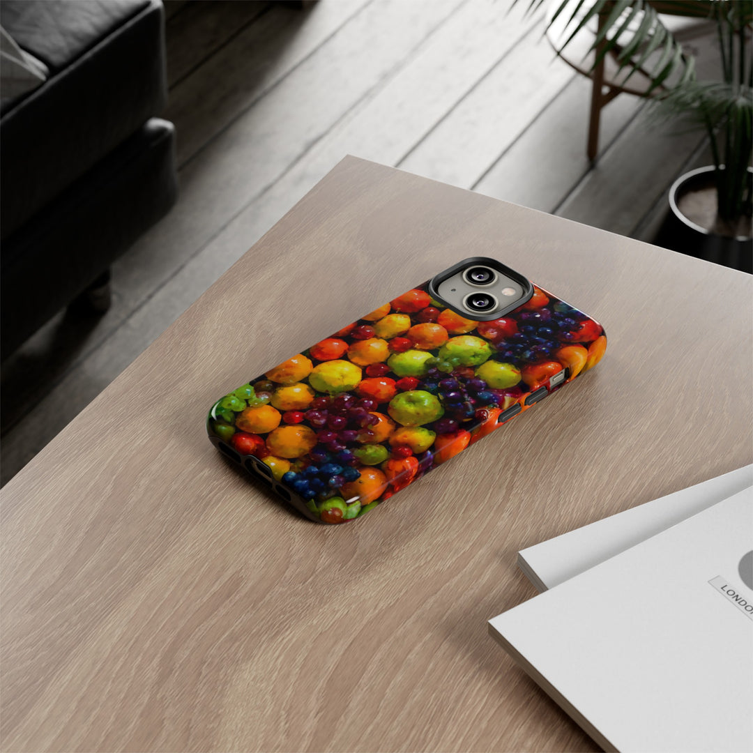 Impact Resistant, Fall Fruit, Cute Phone Cases for Samsung S24, S23, S22, S21, IPhone 15 pro Iphone 14 pro Iphone 13 IPhone 12 Iphone 11 - Studio40ParkLane