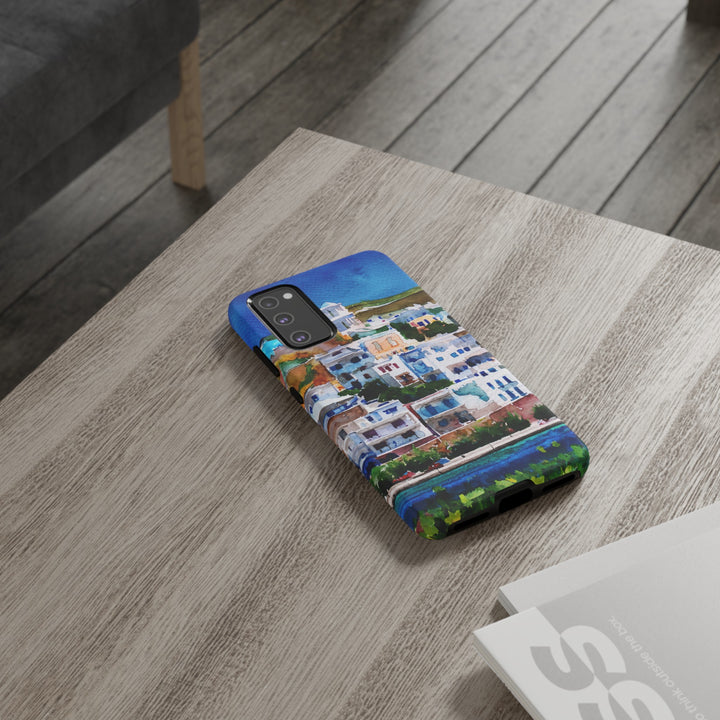 Impact Resistant, Greece House, Cute Phone Cases for Samsung S24, S23, S22, S21, IPhone 15 pro Iphone 14 pro Iphone 13 IPhone 12 Iphone 11 - Studio40ParkLane