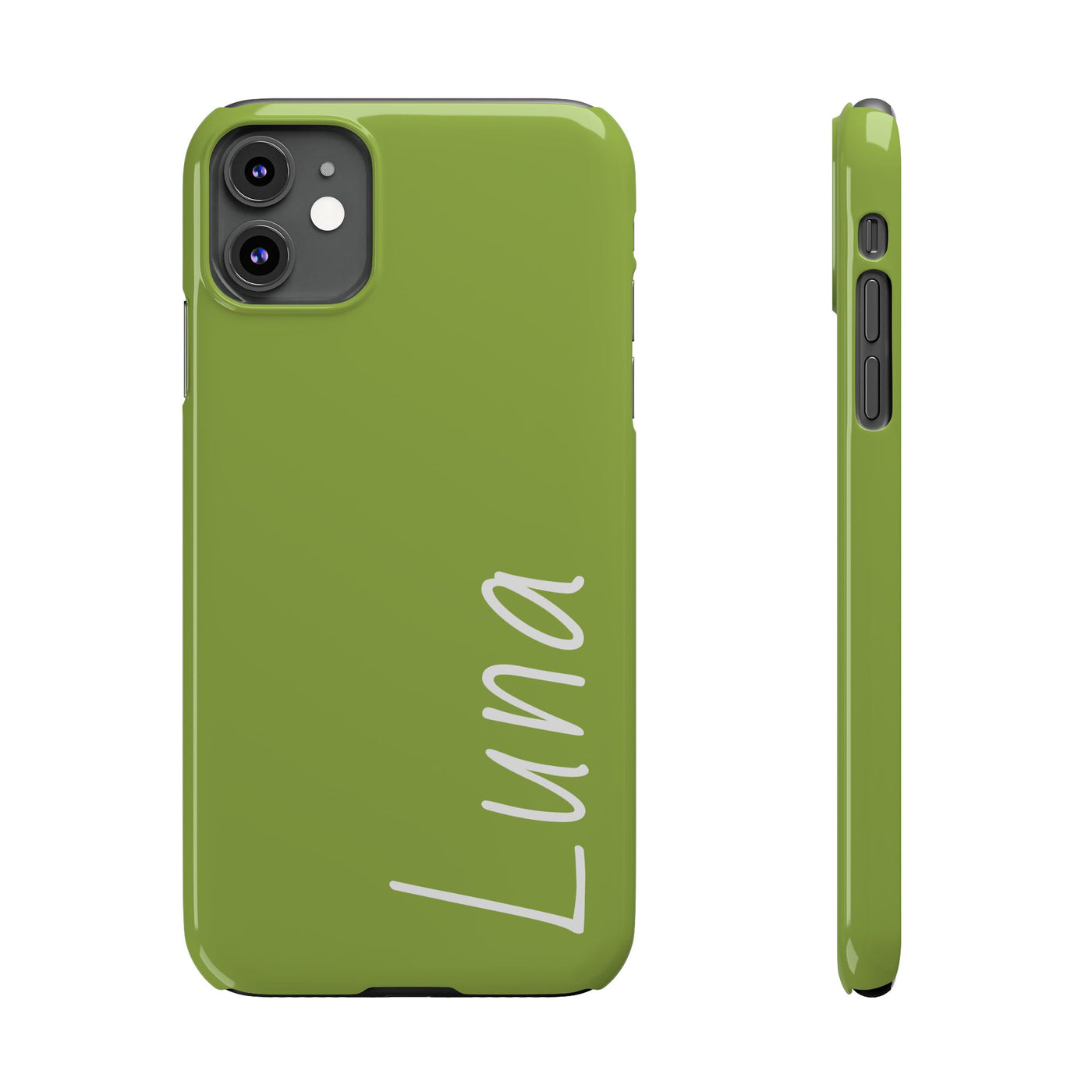 Personalized Initial Name Custom Slim Phone Cases for Iphone 16 Pro Max | iPhone 15 Case | iPhone 15 Pro Max Case, Iphone 14, 13, 12, 11, 10, 8, 7 - Studio40ParkLane