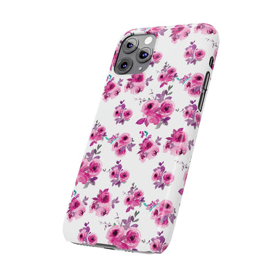 Slim Spring Flowers Gift for Her Cute Phone Cases for Iphone 16 Pro Max | iPhone 15 Case | iPhone 15 Pro Max Case, Iphone 14, 13, 12, 11, 10, 8, 7 - Studio40ParkLane