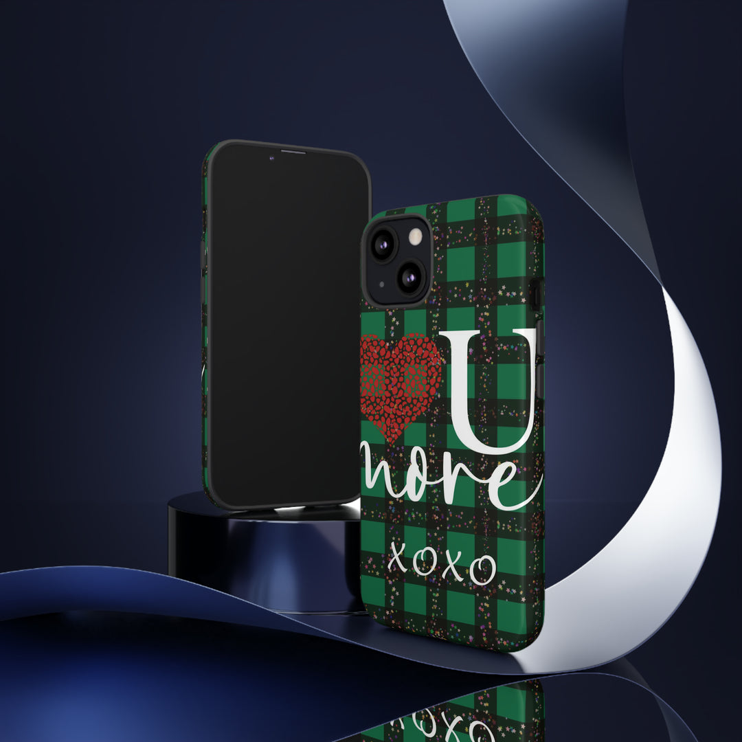 Cute IPhone Case | iPhone 15 Case | iPhone 15 Pro Max Case, Iphone 14 Case, Iphone 14 Pro Max Case IPhone Case for Art Lovers, Love You Green - Studio40ParkLane
