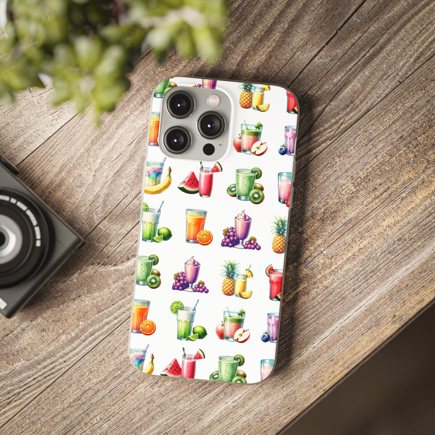 Cute Flexi Phone Cases, For Iphones and Samsung Galaxy Phones, Tropical Summer Fruit Cocktails, Galaxy S23 Phone Case, Samsung S22 Case, Samsung S21, Iphone 15, Iphone 14, Iphone 13