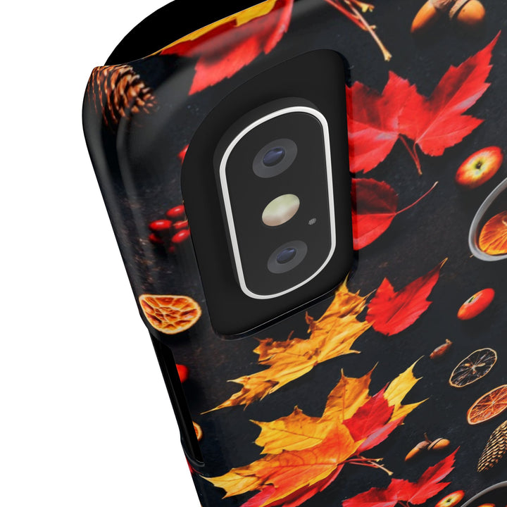 Slim Cute Fall Leaves Collage Phone Cases for Iphone | iPhone 15 Case | iPhone 15 Pro Max Case, Iphone 14, Iphone 14 Pro Max, Iphone 13, Iphone 16 - Studio40ParkLane