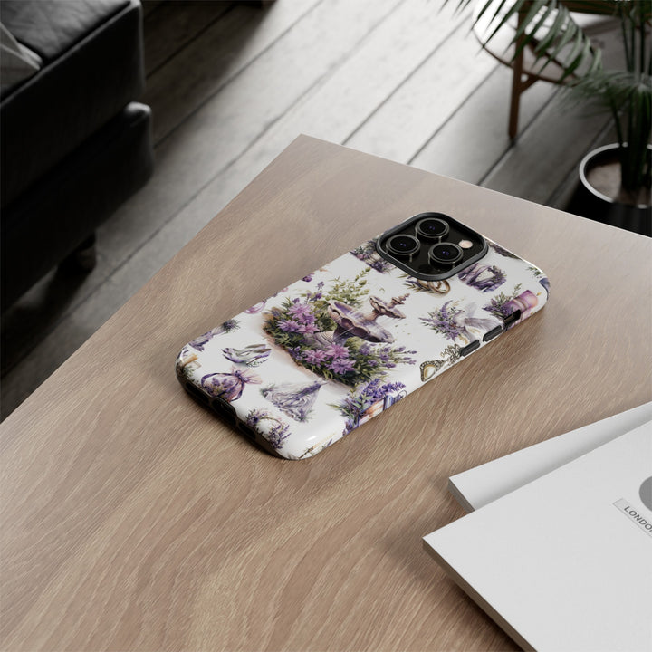 Impact Resistant, Lavender Wedding, Cute Phone Cases for Samsung S24, S23, S22, S21, IPhone 15 pro Iphone 14 pro Iphone 13 IPhone 12 Iphone 11 - Studio40ParkLane