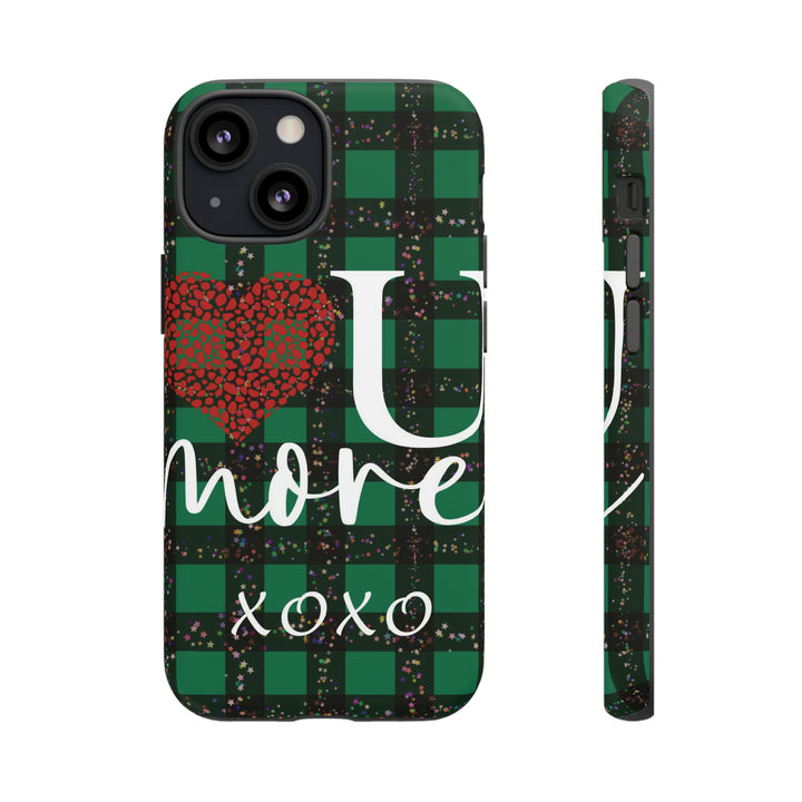 Cute IPhone Case | iPhone 15 Case | iPhone 15 Pro Max Case, Iphone 14 Case, Iphone 14 Pro Max Case IPhone Case for Art Lovers, Love You Green - Studio40ParkLane