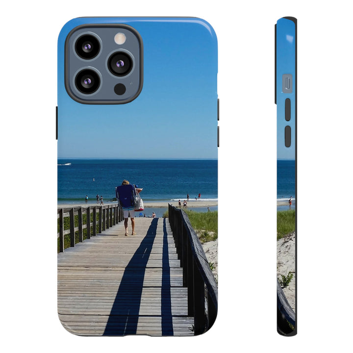 Cute Samsung Case | Cool Iphone Case | Summer Beach Walk, Samsung S24, S23, S22, S21, IPhone 15 Case | Iphone 14 Case, Iphone 13 Case - Studio40ParkLane