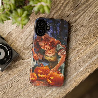 Autumn Fall Pumpkin Fairy Gift for Her Cute Phone Case for, Samsung Galaxy S24, S23, S22, S21, IPhone 16 Case | Iphone 15, Iphone 14, IPhone 13 Case