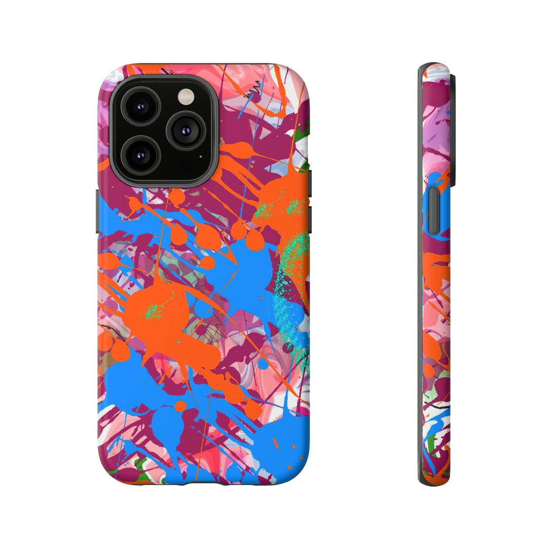 Cute IPhone Case | iPhone 15 Case | iPhone 15 Pro Max Case, Iphone 14 Case, Iphone 14 Pro Max Case IPhone Case for Art Lovers Fall Paint Splash - Studio40ParkLane