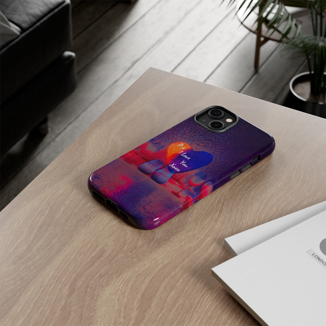 Cute Samsung Case | Cool Iphone Case | PS I love You - Heart, Samsung S24, S23, S22, S21, IPhone 15 Case | Iphone 14 Case, Iphone 13 Case - Studio40ParkLane