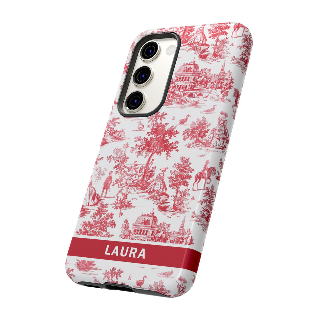 Premium Tough Personalized Initial Custom Gift Cute Phone Cases for Samsung Galaxy S24, S23, S22, S21 Plus, Ultra, Iphone 16, 15, 14 Pro Max - Studio40ParkLane