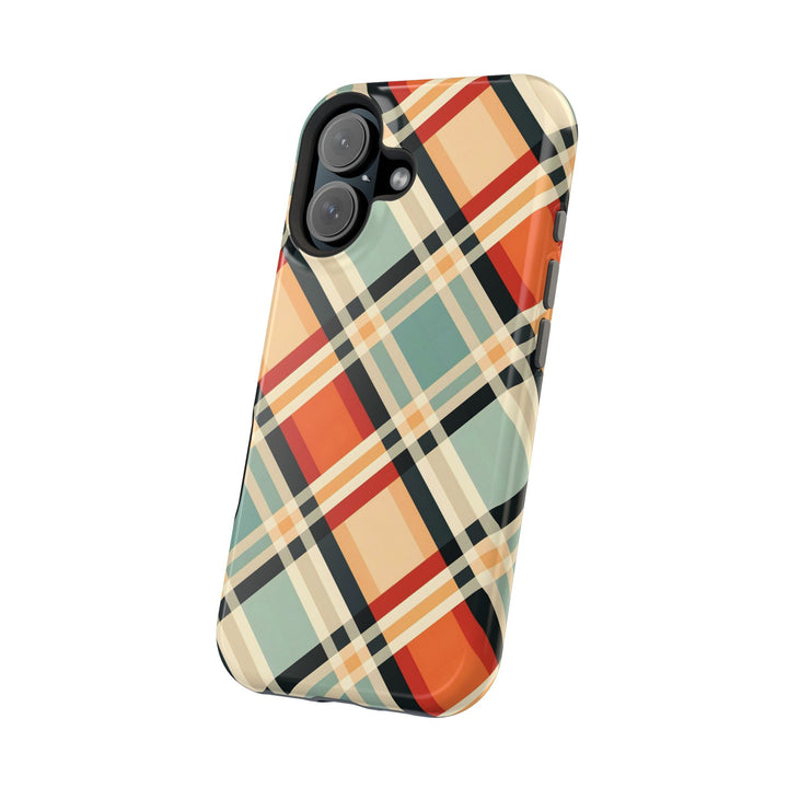 Checkered Plaid Magsafe Gift for Her Cute Phone Case for Iphone, | iPhone 16 | iPhone 15 Pro Max, Iphone 14 Pro Max, 13 12 11 10 9 8 7 - Studio40ParkLane