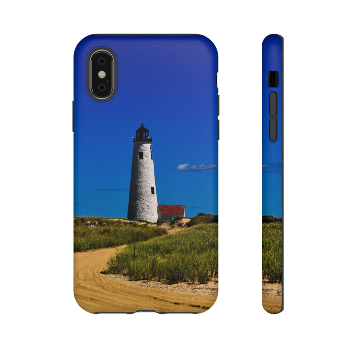 Cute IPhone Case | iPhone 15 Case | iPhone 15 Pro Max Case, Iphone 14 Case, Iphone 14 Pro Max Case IPhone Case for Art Lovers - Beach Lighthouse - Studio40ParkLane