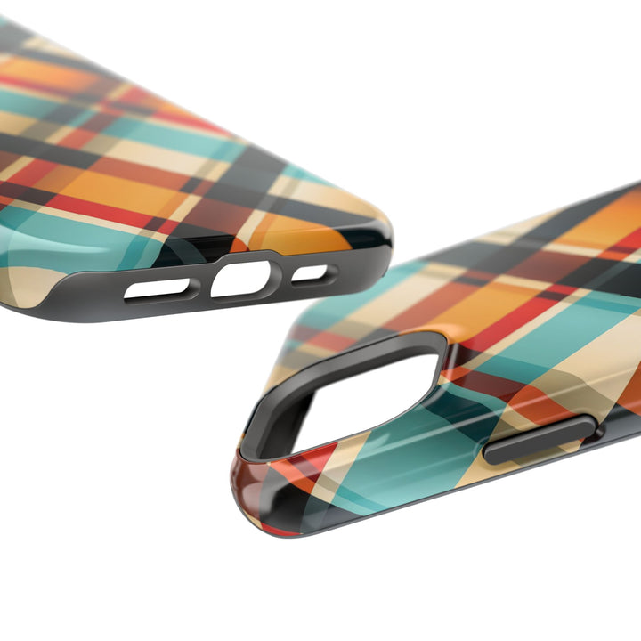 Checkered Plaid Magsafe Gift for Her Cute Phone Case for Iphone, | iPhone 16 | iPhone 15 Pro Max, Iphone 14 Pro Max, 13 12 11 10 9 8 7 - Studio40ParkLane