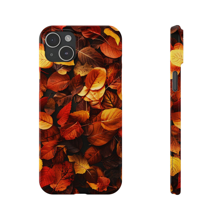 Slim Fall Autumn Leaves Gift for Her Cute Phone Cases for Iphone 16 | iPhone 15 Case | iPhone 15 Pro Max Case, Iphone 14, Iphone 14 Pro Max, Iphone 13, Slim - Studio40ParkLane