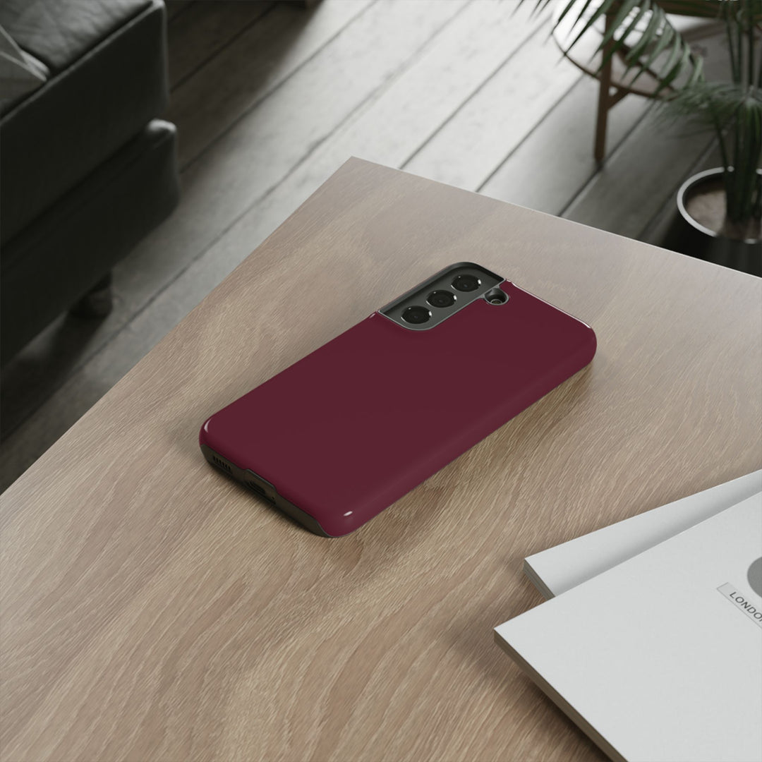 Premium Tough Burgundy Maroon Red Gift for Her Cute Phone Cases for Samsung S25 S24, S23, S22, S21, Iphone, 16, 15, 14, 13 Pro Max Ultra - Studio40ParkLane